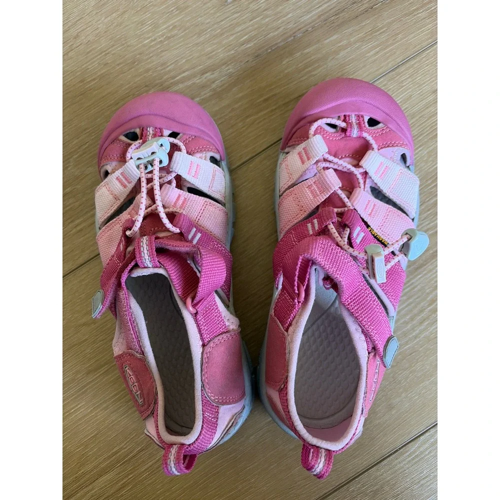 Keen Seacamp II CNX Kids Pink Water‎ Sandals Shoes 1021236 Size 3 US 35 EU